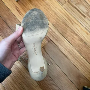 Gianni Bini Nude tie front high heels thumbnail 7