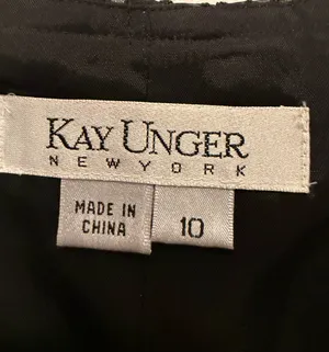 Vintage Kay Unger silk-lined skirts size 10 thumbnail 2