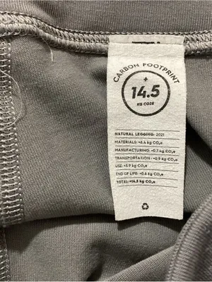Allbirds Carbon Footprint 14.5 Natural Leggings Size Small thumbnail 7