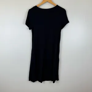Kindred Bravely Eleanora Bamboo Maternity Nursing Dress Women's Size Small Black thumbnail 4