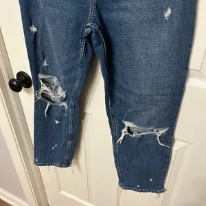 Abercrombie & Fitch High‎ Rise Mom Jean size 28 / 6 s thumbnail 6