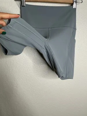 Lululemon Align High Rise Short with Pockets grey 4 thumbnail 10