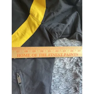 Vintage U.S. Army Windbreaker Jacket Size Small Military Yellow Black USA Zip. thumbnail 5