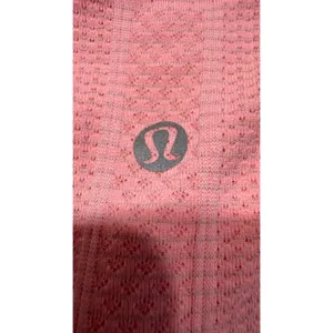 Lululemon Swiftly Tech Short Sleeve Shirt Pink Women Size 4 Seamless Athletic thumbnail 4