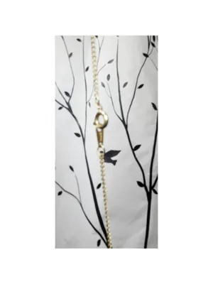 Gold Tone Cross and Chain Necklace thumbnail 6
