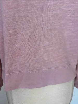 J. Crew Light Pink Crewneck Sweatshirt thumbnail 3