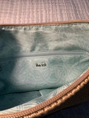 The Sak Woven Shoulder Bag in Tan thumbnail 4