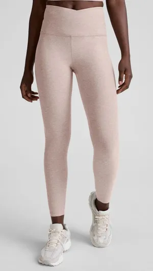 Beyond Yoga Spacedye At Your Leisure High Waisted Midi Leggings Chai Women Large thumbnail 1