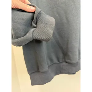 Cider “DON’T CARE” Rhinestone Hoodie – Dark Gray – Size XL (Oversized) thumbnail 5