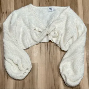 Princess Polly The Henrik Cropped Sweater Fuzzy Women’s 4 thumbnail 2