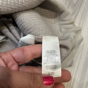 Jones New‎ York Gray Sequin Cardigan Sweater thumbnail 4