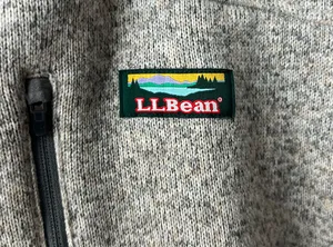 L. L. Bean Tan Full Zip Fleece Jacket thumbnail 4