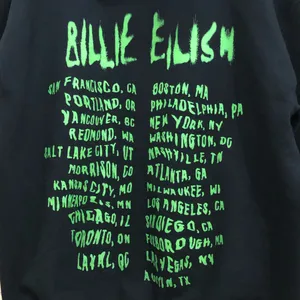 Billie Eilish 2019 World Tour Pullover Hoodie Sweatshirt thumbnail 5