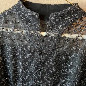 FINAL MARKDOWN , INTRICATELY detailed ladies blouse thumbnail 4