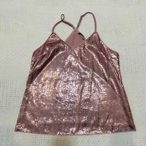 Grace Karin large sequin front spaghetti strap top shell blouse TS 3577 thumbnail 8