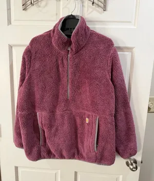 Women’s Carhartt Plum Sherpa Half-Zip Pullover Size XL thumbnail 1