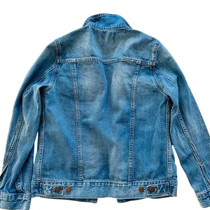 Madewell The Jean Jacket Classic Ladies Size Small Pinter Blue Medium Wash thumbnail 4