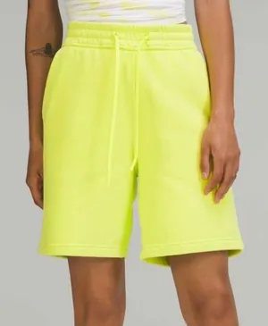 Lululemon Loungeful High-Rise Short 7" in Electric Lemon thumbnail 1