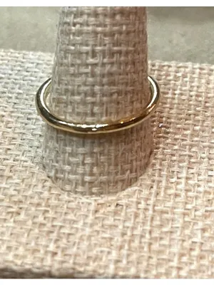 70s Dainty Gold Toned Starburst Ring Celestial North Star Rhinestone Size 6.5 thumbnail 5