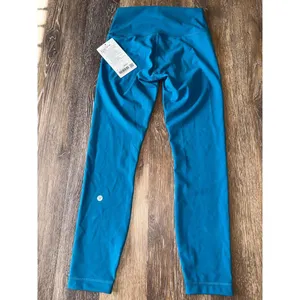 Lululemon Wunder Train High Rise 25” Hawaiian Blue Size 6 NWT thumbnail 3