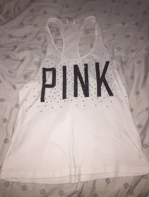 Victoria Secret Vs Pink Bling Tank Top thumbnail 1