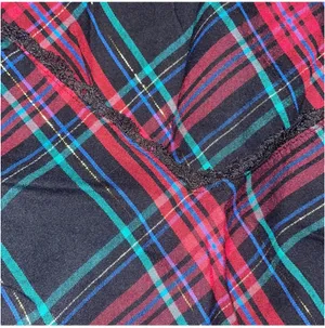Victoria's Secret plaid slip dress thumbnail 4