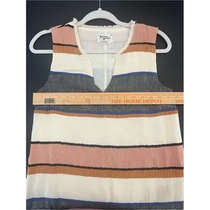 Holding Horses Dress Women 4 Multicolor Great Striped Fringe Boho Shift OB545952 thumbnail 8