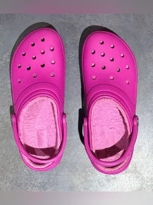 Crocs Pink Matching Fleece Lined Women 11 thumbnail 11