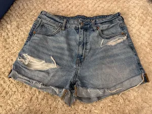American Eagle Outfitters Jean Shorts Strigid thumbnail 1
