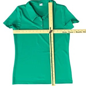 Alo Kelly Emerald Green Polo Short Sleeve Collared Tee T-Shirt size XS Tennis thumbnail 8