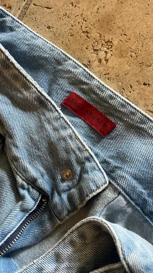 Signature 8 Ultra High Cargo Straight Jeans thumbnail 11