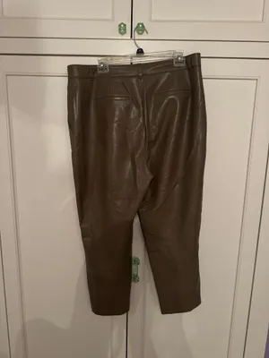 Babaton Leather Aritzia Vegan Pants thumbnail 3