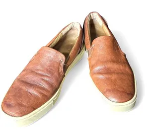 Frye Ivy Brown Leather Slip On Casual Comfort Shoes Womens Size 7M 3471274-COG thumbnail 1