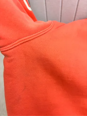 Carhartt Orange Coral Logo Hoodie Size XXL (20) thumbnail 11