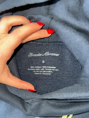 Navy Blue Gracie Abrams tour hoodie thumbnail 2