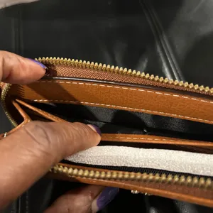 U.S. Polo Assn. Brown Wallet with Gold Logo thumbnail 8
