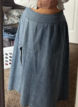 Gameday Jean Skirt Blue Size M thumbnail 1