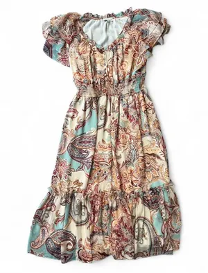 Anthropologie Moon River Midi Boho Dress thumbnail 1