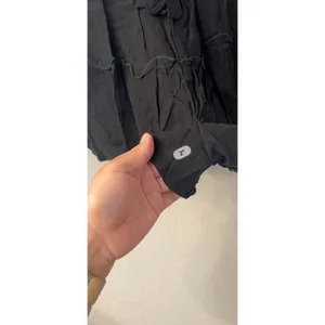 Illa Illa Shorts Women‎ Black Tiered Ruffle Boho High Rise SIZE M thumbnail 6