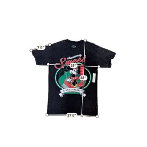 Disney Minnie Mouse Strawberry Sweet Minnie's Market Graphic Tee NWT XS thumbnail 4