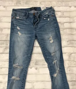 Abercrombie and Fitch Harper super skinny jeans thumbnail 1