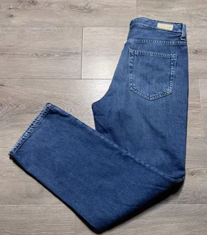 AG Adriano Goldschmied Alexis Straight‎ High Rise Vintage Fit Jeans Blue Size 30 thumbnail 1