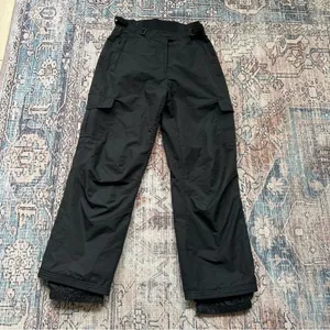 Obermeyer Utility Cargo Black Ski Snow Pants Waterproof Insulated Ladies Size 8 thumbnail 10