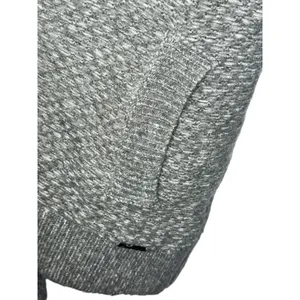 Abercrombie & Fitch Gray Wool Knit Open Front Long Sleeve Cardigan Sweater Sz L thumbnail 5