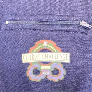 Vintage Gitano Blue Pullover Sweatshirt 90s Utility‎ Aesthetic Retro Sport Core thumbnail 4