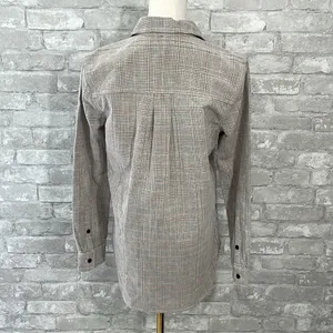 Madewell Corduroy Classic Ex-Boyfriend Shirt in Dermott Plaid thumbnail 5