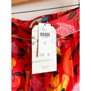 New Farm Rio Tiered Flare Hem Printed Midi Skirt Size XS thumbnail 6