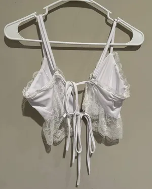 White Crop Top thumbnail 2