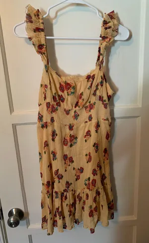 Urban Outfitters Festival Ruffle Mini Dress thumbnail 4