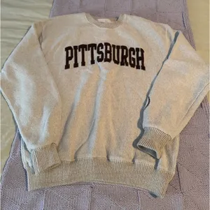 Pittsburgh sweatshirt Tan Size L thumbnail 1